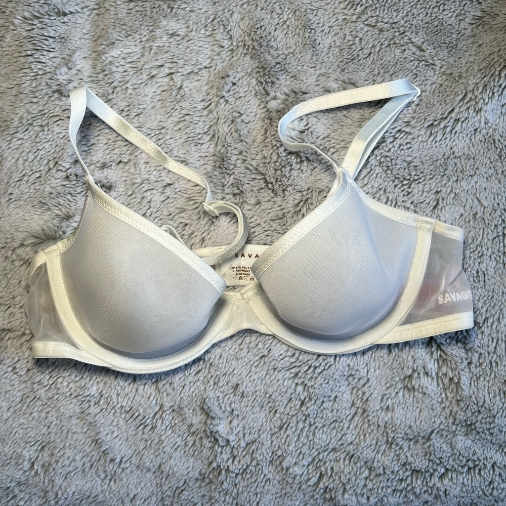 Savage X Fenty White Underwire Bra
